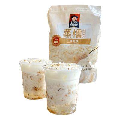 桂格蒸糯纯燕麦片代餐燕麦片