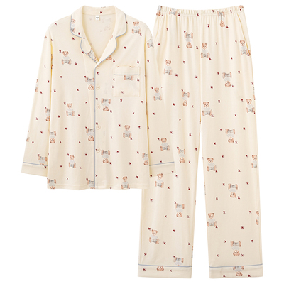 纯棉睡衣2025新款可爱家居服套装