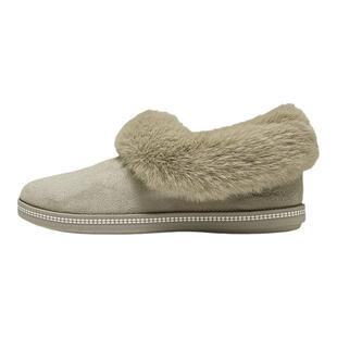 Skechers斯凯奇女士反毛皮加绒短靴正品年冬季新款保暖锁温雪地靴