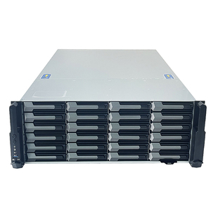 4U-X4424服务器机箱24盘位存储热插拔背板双路主板ATX/冗余电源