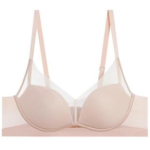 【董洁同款】爱慕极光贴贴内衣女薄大胸显小/小胸聚拢文胸