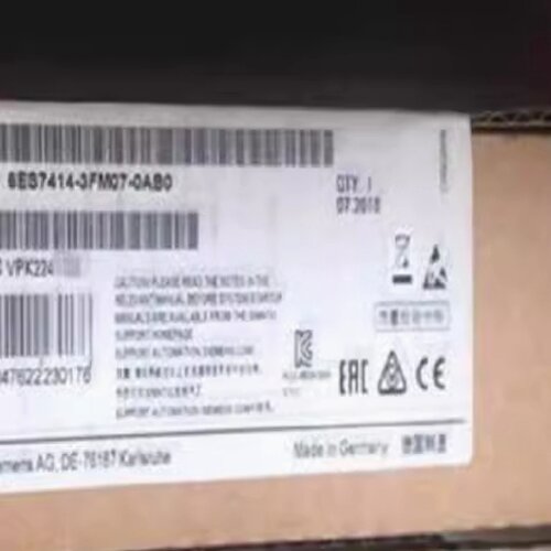 议价6ES74143FM070AB0西门子CPU414F-3 PN/DP 6ES7414-3FM07-0AB0