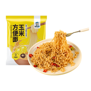 东北玉米方便面0脂肪玉米面面条无糖精全麦粗粮代餐主食泡面挂面