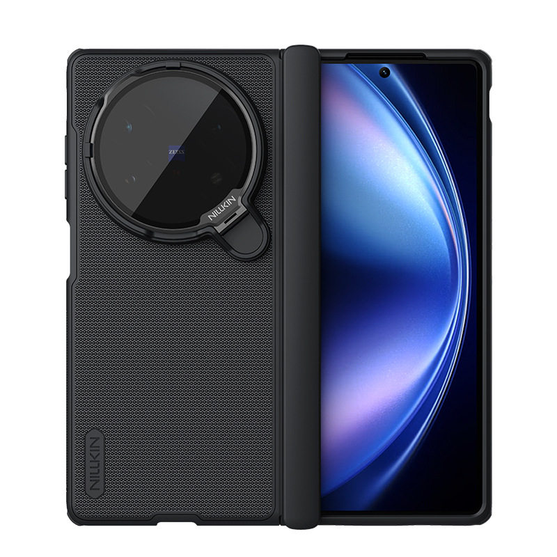 NILLKIN适用Vivo X Fold 5折叠手机壳磨砂护盾镜头支架保护套X Fold 6