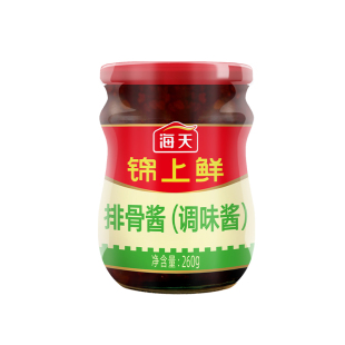 海天锦上鲜排骨酱260g*1下饭炒菜拌面酿造酱香烹饪调味料商用批发