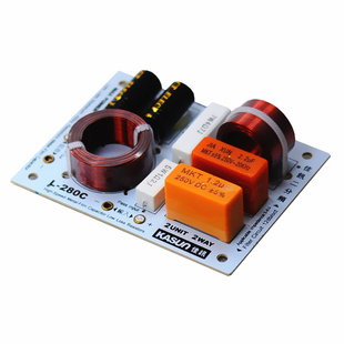 发烧品质正品佳讯L-280C一分二分频器 音箱喇叭高低音二分频