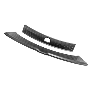 适用零跑Lafa5后备箱护板内饰防护贴尾箱门槛条保护装饰改装用品