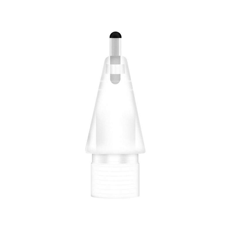 兴菲 妙点笔尖2B/4B阻尼降噪适用ApplePencil Pro/1/2代/USB-C笔静音改造耐磨笔尖铅笔头晶透金属