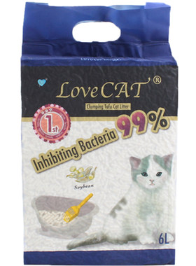 lovecat绿茶除臭豆腐砂