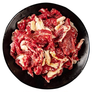 马晓马佳齐齐哈尔烤牛肉食材韩式新鲜东北家庭拌肉套餐半成品4斤