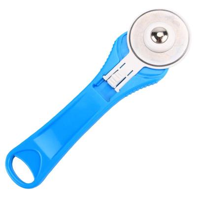 手持式滚轮刀墙壁施工滑轮刀皮革布料修剪机手推圆刃切割裁切器