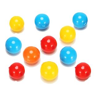 抽奖球 开盖彩色摸奖球可打开抽奖球红蓝黄成抓幸运道具空心球摇奖球乒乓球可重复使用搭配摇奖4cm
