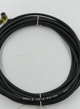 询价-巴鲁夫BKS-S 49-4-PU-05连接线，黑色，带接