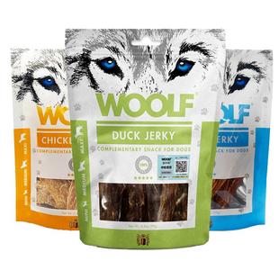 woolf伍尔夫狗零食鸭肉干鸡肉磨牙棒大小型犬训练奖励宠物狗零食