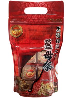 台湾金满堂黑糖姜母茶四合红枣
