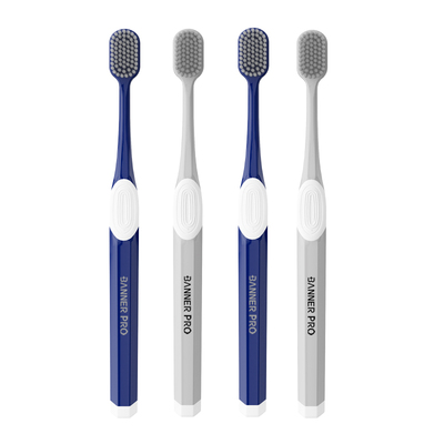 升级加密抗菌丝牙刷软毛成人家用