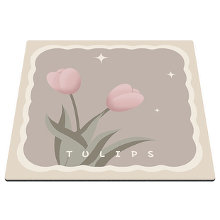 滚筒洗衣机新款盖垫子吸水防晒冰箱盖布防尘罩硅藻泥床头柜防尘垫