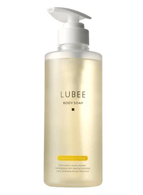 日本代购pure nature lubee氨基酸沐浴露橙橘香神经酰胺胶原润肤