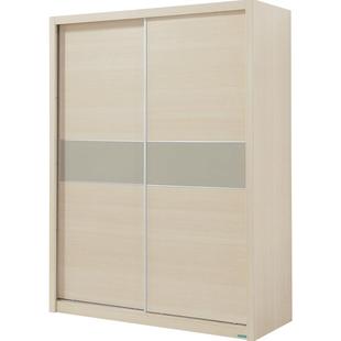 政府补贴全友家居组合衣柜现代简约小户型卧室家用推拉门衣橱