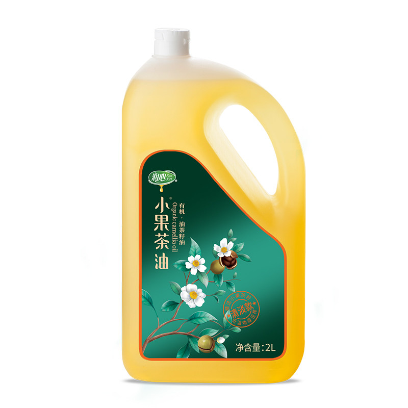 润心有机山茶油物理压榨小果茶油