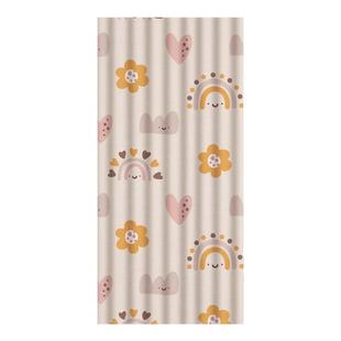 无门柜子遮挡帘衣柜鞋柜杂物遮丑帘子置物书架防尘布帘免打孔滑轨