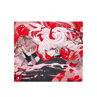 AbyssGaming【赤骸】玻璃鼠标垫