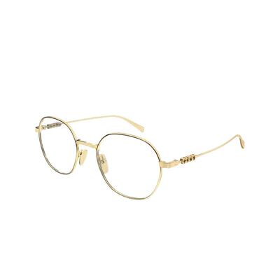 开云眼镜 古驰GUCCI男女同款金属细框圆形光学近视眼镜框GG1939O
