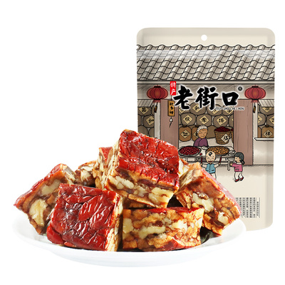 老街口枣仁派红枣夹核桃健康零食