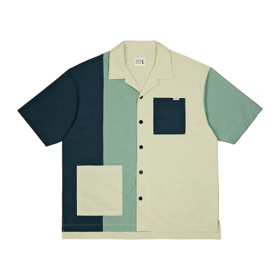 CENLES古巴领短袖衬衫