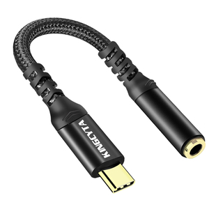 英西达 适用小米红米14 11 13 12 15 17 10pro K80 K70手机耳机转接线K60直播内录K40网银转换器头typec转3.5