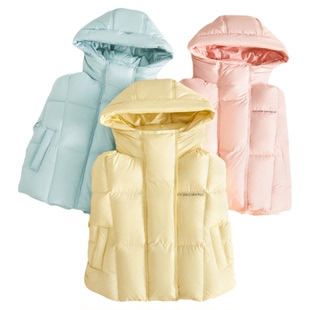 雪中飞2025冬新款男女童短款泡芙羽绒服鹅绒加厚舒适可爱保暖