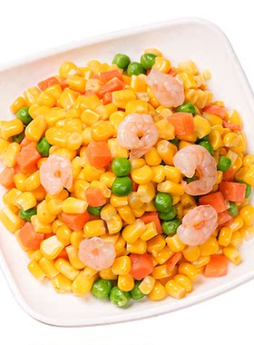 三鲜玉米虾仁预制菜扬州炒饭料
