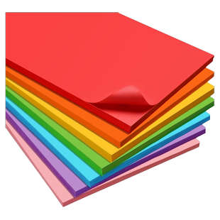 慧洋 a4打印纸a3彩色复印纸A4彩纸100张实惠装幼儿园儿童70g画画手工折纸混色加厚80克荧光学生试卷单包批发