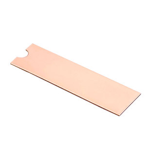 爱铜m.2NVMe固态硬盘纯铜散热片2280SSD散热器导热硅片硬盘盒散热