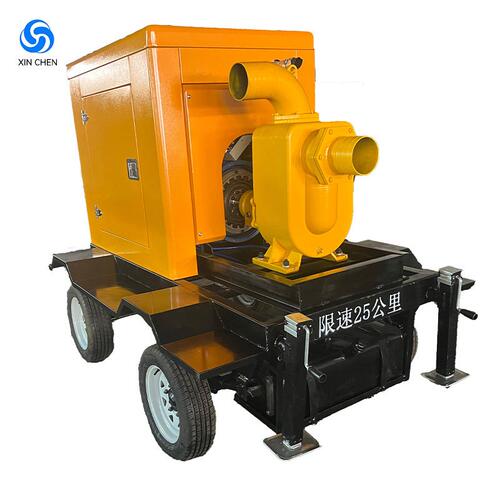 防汛泵车柴油机大小型自吸抽水泵农用灌溉大流量排污