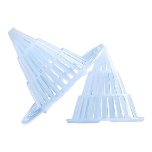 花盆底孔塑料网垫兰花沥水罩多肉盆栽防漏土网垫片垫底网透气漏水