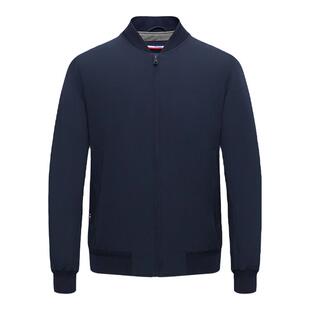 Navigare意大利小帆船春季灰色飞行员夹克男休闲棒球服茄克薄外套