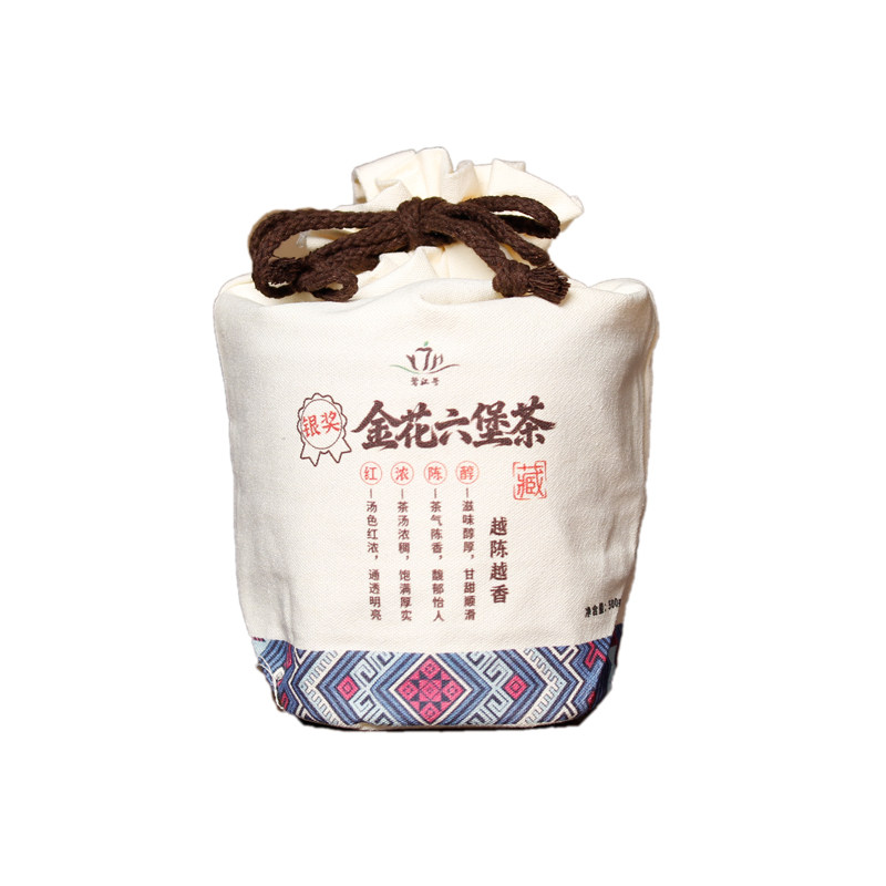 梧州金花六堡茶特级500g礼盒装