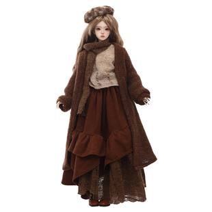 ShugaFairy正版BJD4分/四分娃娃宛秋 美拉德色系文艺少女SD人形偶