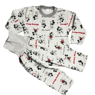 1-3岁全新日系男童女童儿童卡通绒布长袖腹卷套装家居服包邮直销