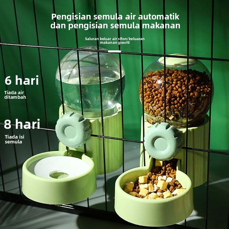 悬挂式宠物饮水器狗狗饮水机猫咪自动喂水喂食器狗笼子猫喝水水壶