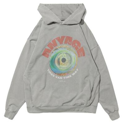 洗水印花重磅日系卫衣TIRE连帽