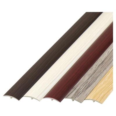 极窄SPC锁扣地板收边条石塑PVC地板革压边条塑料自粘门槛条过门条
