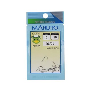 土肥富河童牌袖钩鱼钩正品鲫鱼细条袖平打万能袖赤袖金袖日本进口