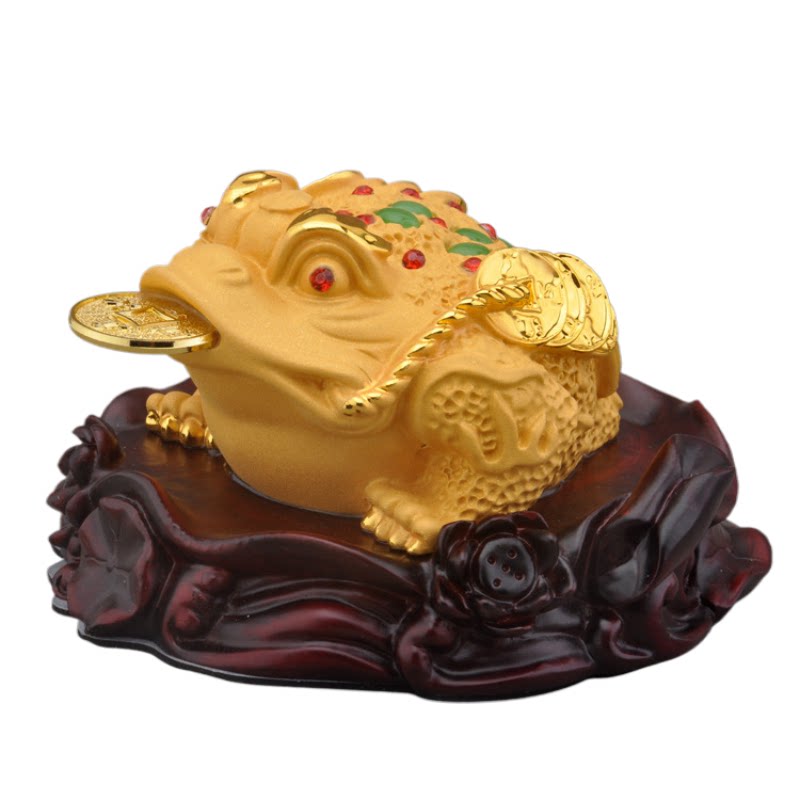源头厂家沙金蟾蜍招财
