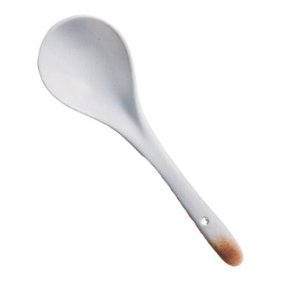 大汤勺家用高档精致陶瓷长柄勺子