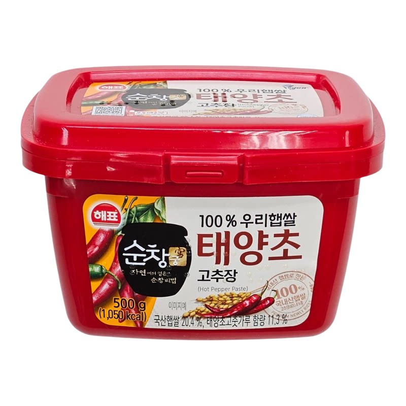 三祖韩式辣椒酱500g火鸡面拌面蘸酱炒年糕配泡菜韩式风味炸鸡蘸酱
