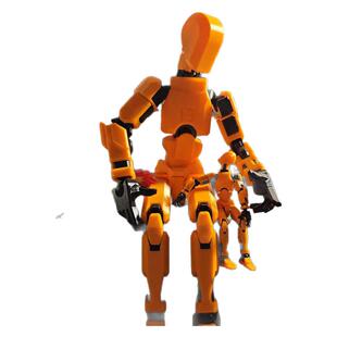 多关节可动3D打印人偶手办超可动玩偶全身活动超大号男孩益智玩具