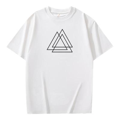 简木迹短袖男款宽松圆领T恤