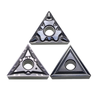 莫兹利金属陶瓷数控刀片三角形双面外圆内孔精车刀粒TNMG16040408